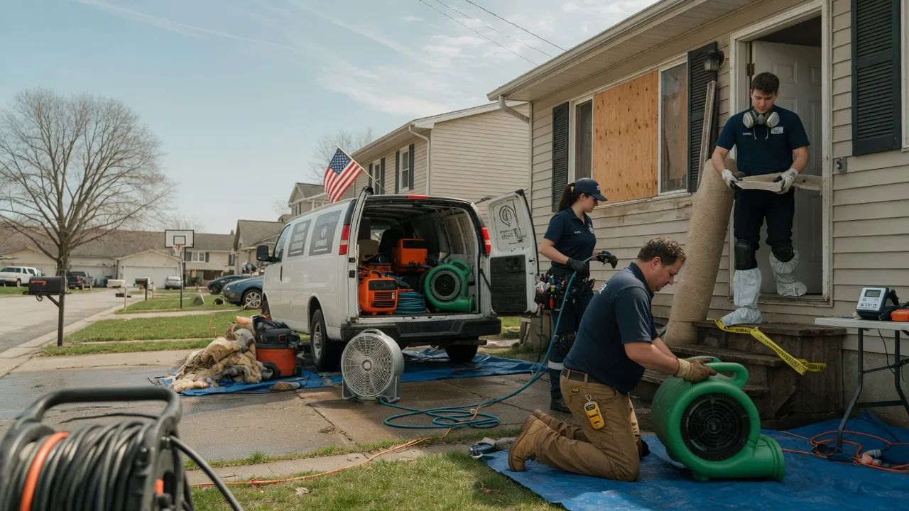 Water Damage Restoration in Walston, PA near me